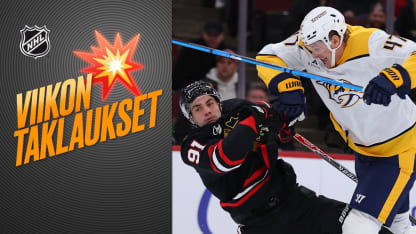 Parhaat taklaukset NHL-kauden viikolta 8