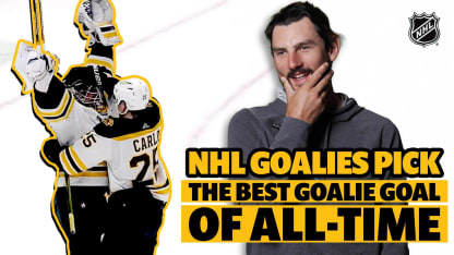 Puck Personality: NHL Goalies Pick the Best Goalie Goal