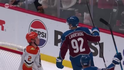 Landeskog's first of the season