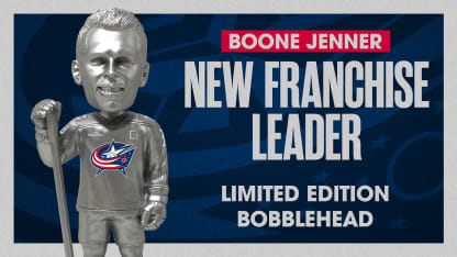 Boone Jenner Limited-Edition Silver Bobblehead