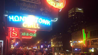 Nashville psotcard night