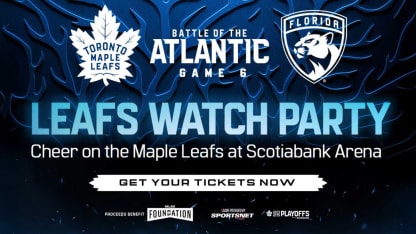 Toronto Maple Leafs To Host Watch Party Inside Scotiabank Arena
