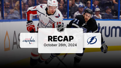 WSH at TBL | Recap