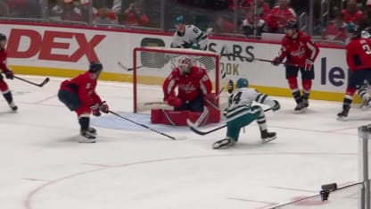 Regenda buries Celebrini's no-look pass