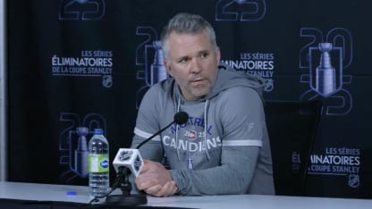 Avant-match c. WSH : St-Louis