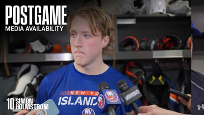 NYI vs MIN 3 (OT): Simon Holmstrom