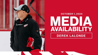 Derek Lalonde Media Availability | Oct. 1, 2024 