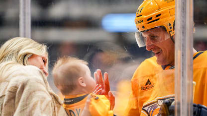 Michael McCarron, Preds, Dad