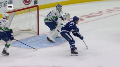 VAN@TOR: Robertson scores PPG against Kevin Lankinen