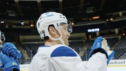 Drouin and Holl on joining the Blues