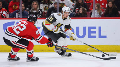 Golden Knights lose to Blackhawks