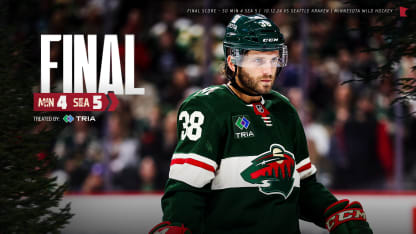 Seattle Kraken Minnesota Wild game recap October 12