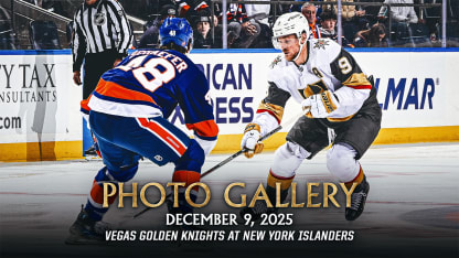 PHOTO GALLERY | Vegas Golden Knights at New York Islanders | Dec. 9, 2025