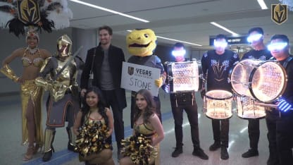 Mark Stone Arrives in Vegas