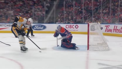 PIT@EDM: Malkin scores goal against Tristan Jarry
