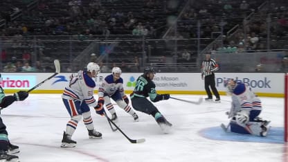EDM@SEA: Winterton scores goal against Calvin Pickard