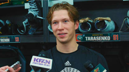 Boldy Postgame vs. Colorado 11/28