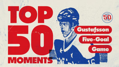 Capitals Top 50 Moments | Gustafsson Five-Goal Game