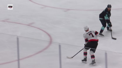 Tkachuk fires in a wrister