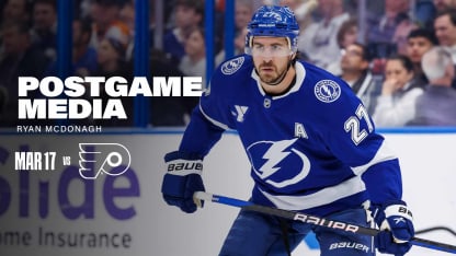 Ryan McDonagh | Postgame vs Philadelphia Flyers