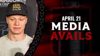 Tim Stützle Media Availability - April 21