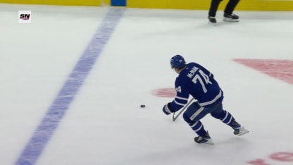 PIT@TOR: McMann scores empty-net goal