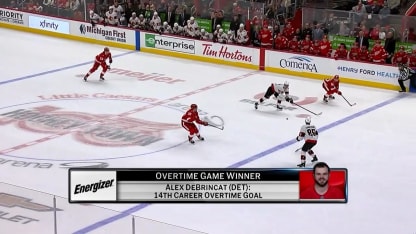 Energizer OT Winner: DeBrincat