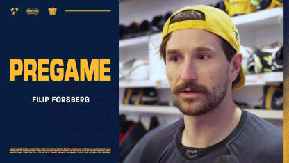Pregame: Filip Forsberg