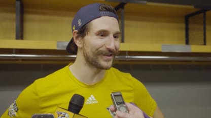 Postgame: NSH @ CHI, Forsberg