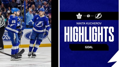 TBL vs. TOR | Kucherov one-timer
