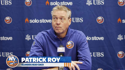 NYI vs DET 10/22: Patrick Roy