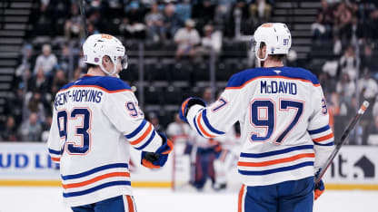 McDavid's milestone night