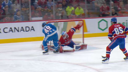 COL@MTL : Dobes effectue un bel arrêt contre Girard