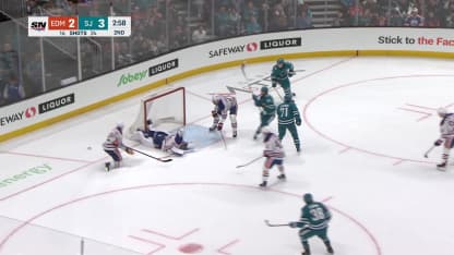 EDM@SJS: Ingram with a great save against Macklin Celebrini