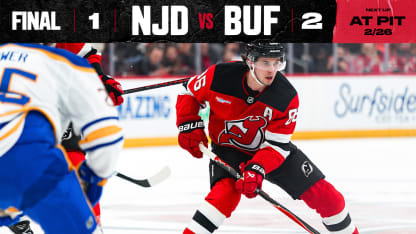 DEVILS VS SABRES 2/26/26 GAME STORY