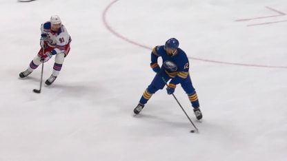 NYR@BUF: Dahlin scores goal against Igor Shesterkin