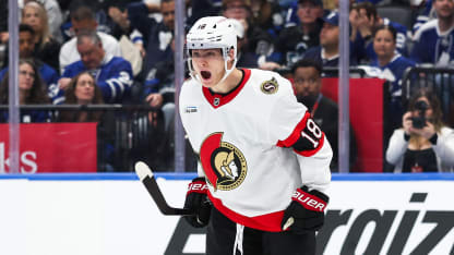 Ottawa Senators Tim Stützle haben sich an Playoff-Eishockey gewöhnt