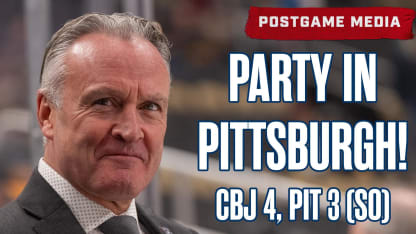 Party in Pittsburgh! CBJ Win 4-3 (SO) | Postgame Media