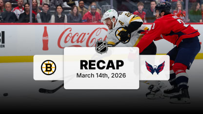 BOS at WSH | Recap