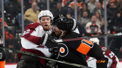 Gabriel Landeskog Philadelphia Flyers 2020 February 1