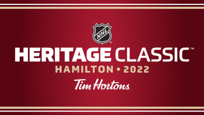 2022 Heritage Classic Mediawall Wordmark Logo