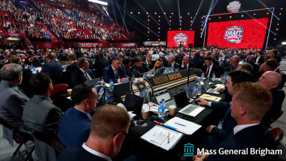 Photos: The Bruins at the 2022 NHL Draft