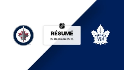 WPG vs TOR | Résumé 23/12/24