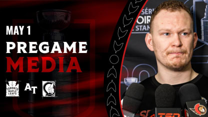 Brady Tkachuk Pregame Media vs TOR