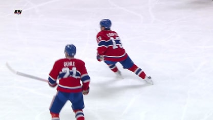 NYI@MTL: Caufield scores goal against Ilya Sorokin