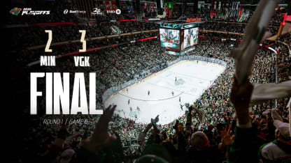 Vegas Golden Knights Minnesota Wild game 6 recap May 1