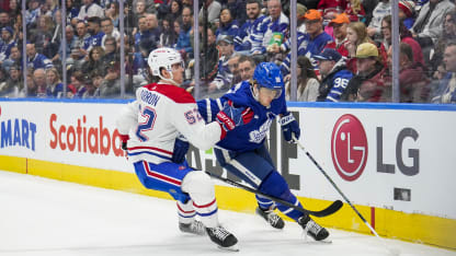 Courte victoire des Maple Leafs contre les Canadiens