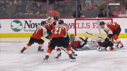 NJD@PHI: Toffoli scores goal against Carter Hart