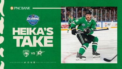 Heika’s Take: Dallas Stars struggle out of gate in first game of Global Series against Florida Panthers 