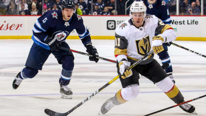 Golden Knights fall to Jets, 4-1